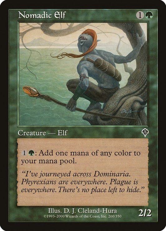 Image for Nomadic Elf (200) (Invasion) - Magic: The Gathering