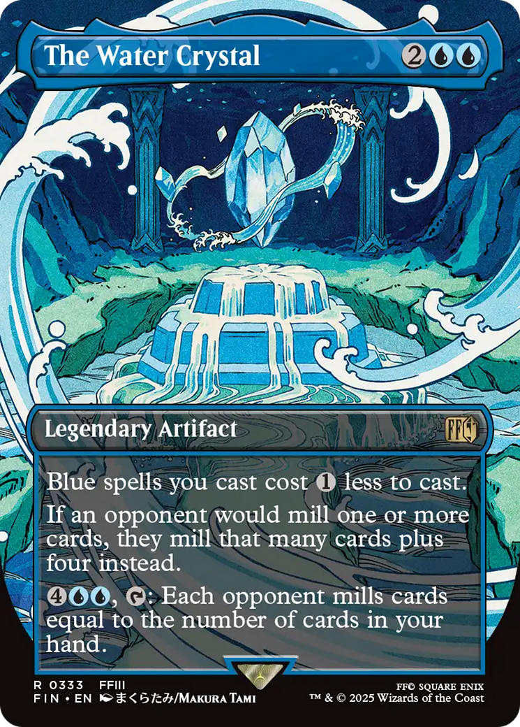 The Water Crystal (Borderless) (333) (FIN)