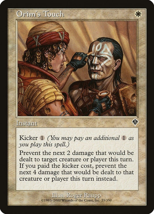 Image for Orim's Touch (23) (Invasion) - Magic: The Gathering