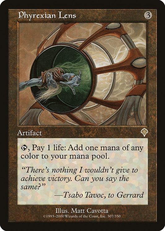 Image for Phyrexian Lens (307) (Invasion) - Magic: The Gathering
