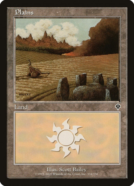 Image for Plains (334) (334) (Invasion) - Magic: The Gathering
