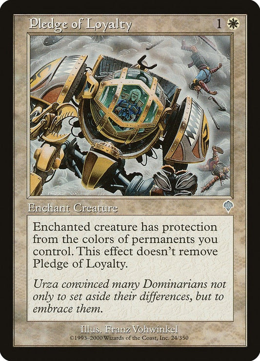 Image for Pledge of Loyalty (24) (Invasion) - Magic: The Gathering