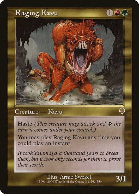 Image for Raging Kavu (262) (Invasion) - Magic: The Gathering