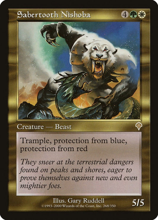 Sabertooth Nishoba (268) (Invasion)