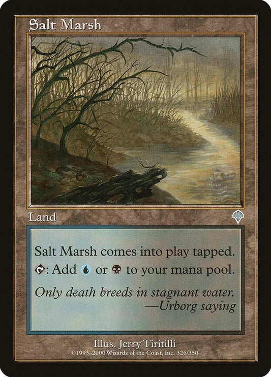 Image for Salt Marsh (326) (Invasion) - Magic: The Gathering