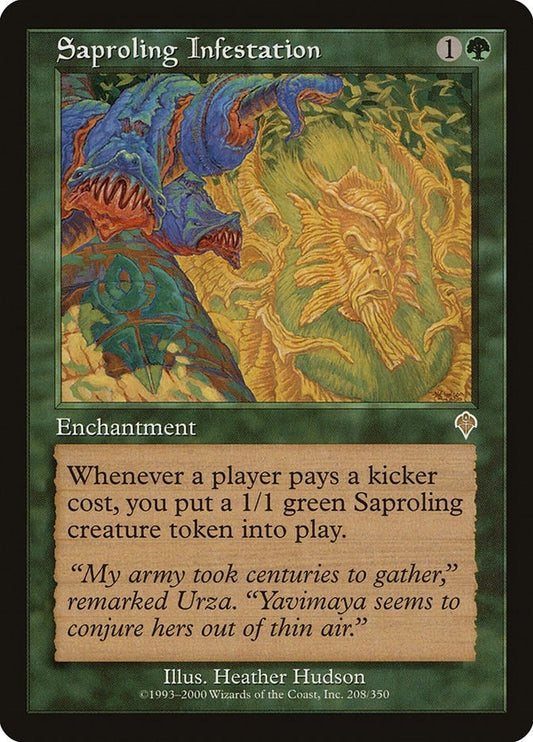 Image for Saproling Infestation (208) (Invasion) - Magic: The Gathering
