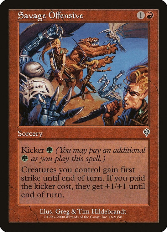 Image for Savage Offensive (162) (Invasion) - Magic: The Gathering