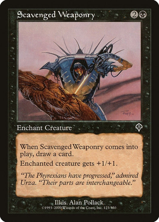 Image for Scavenged Weaponry (123) (Invasion) - Magic: The Gathering