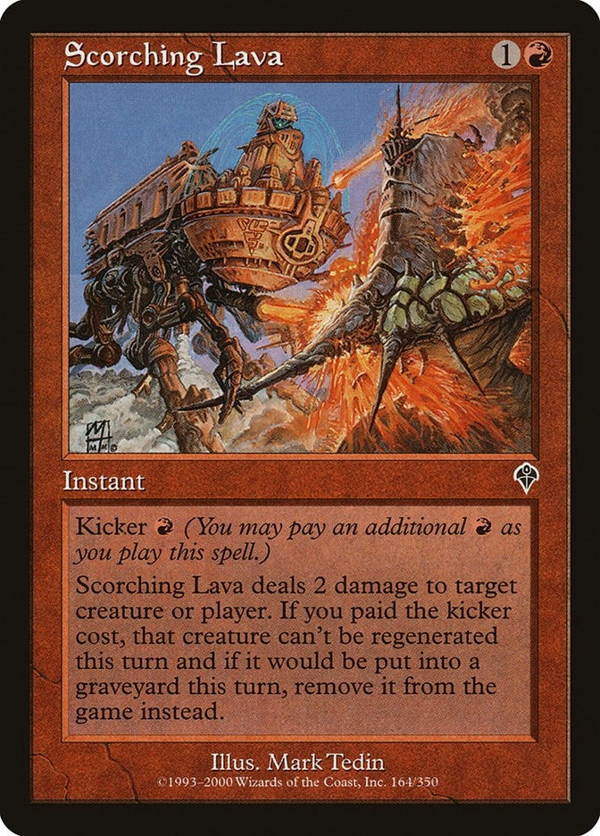 Scorching Lava (164) (Invasion)