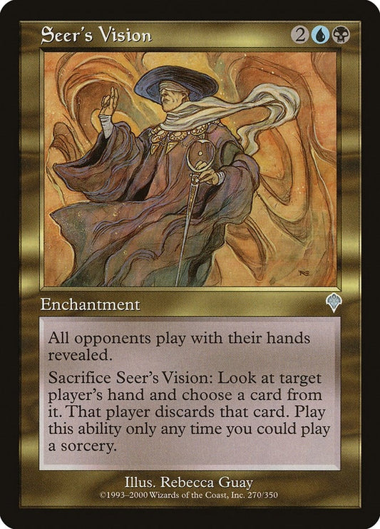Image for Seer's Vision (270) (Invasion) - Magic: The Gathering