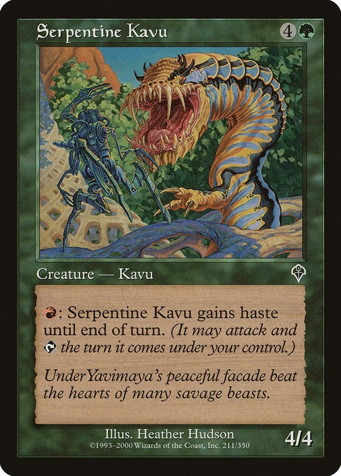 Serpentine Kavu (211) (Invasion)