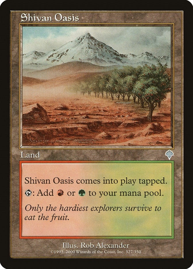 Shivan Oasis (327) (Invasion)