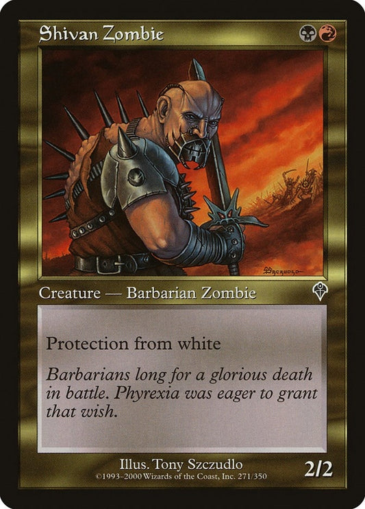 Image for Shivan Zombie (271) (Invasion) - Magic: The Gathering