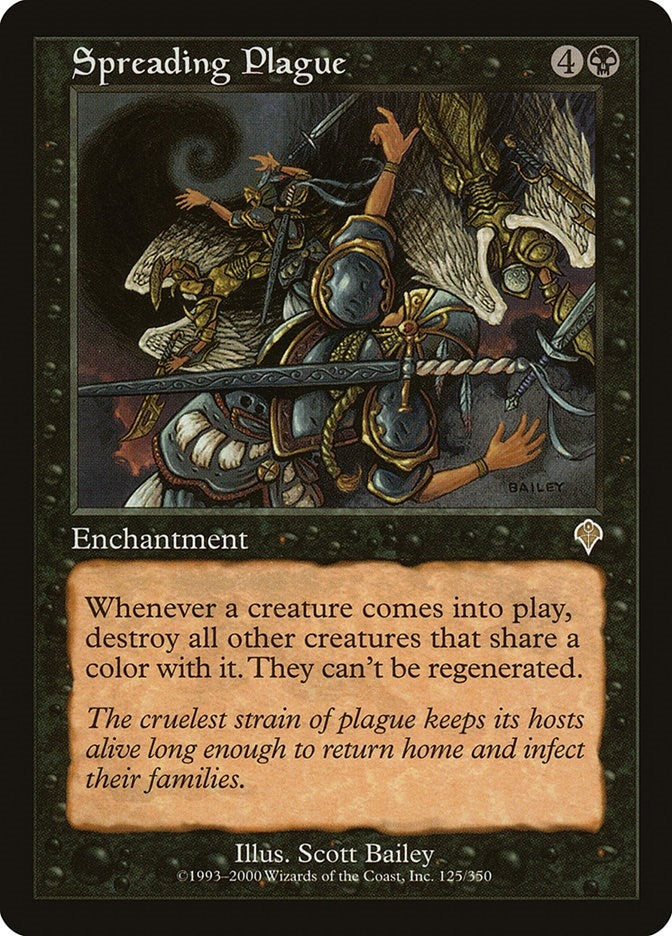 Image for Spreading Plague (125) (Invasion) - Magic: The Gathering