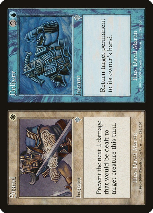 Image for Stand // Deliver (292) (Invasion) - Magic: The Gathering