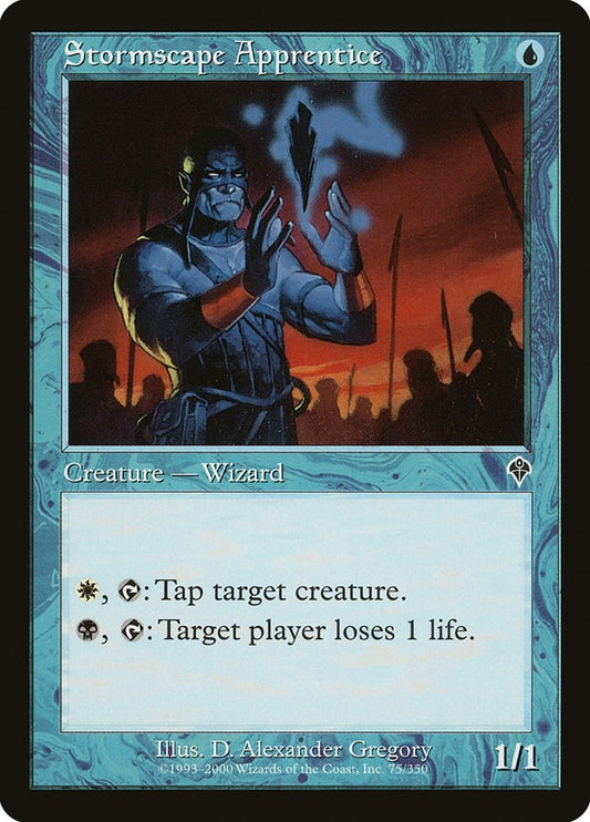 Image for Stormscape Apprentice (75) (Invasion) - Magic: The Gathering