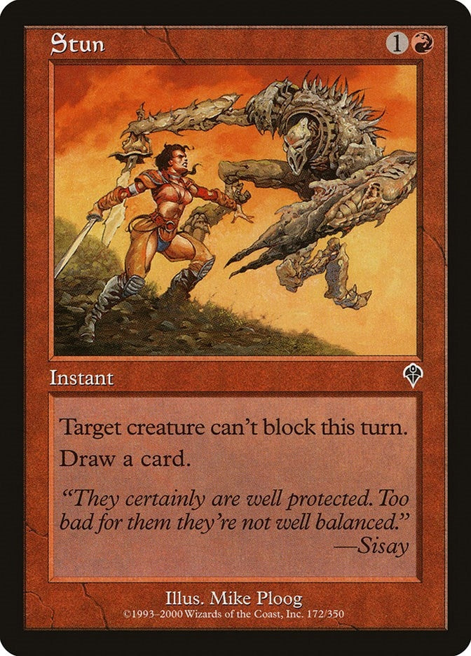 Image for Stun (172) (Invasion) - Magic: The Gathering