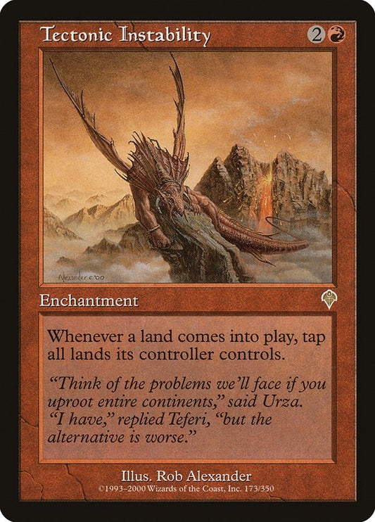 Tectonic Instability (173) (Invasion)