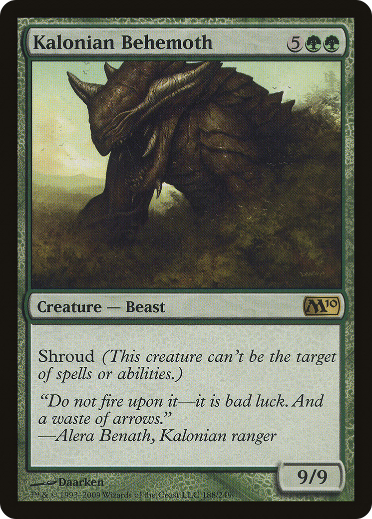 Kalonian Behemoth (188) (M10)