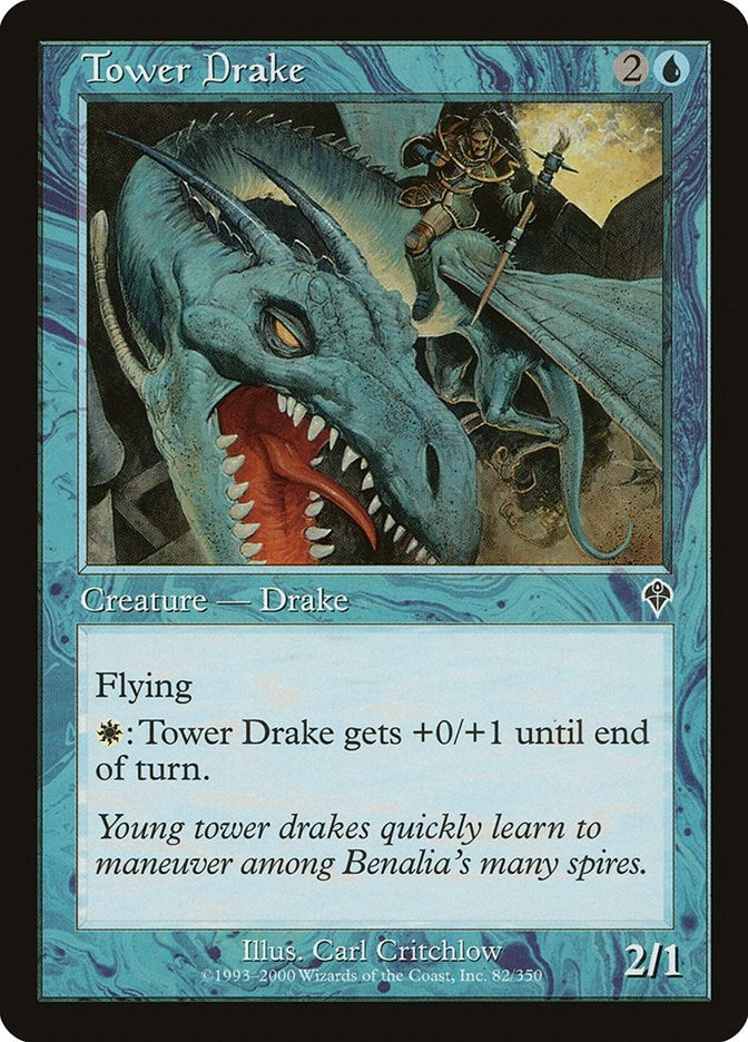 Image for Tower Drake (82) (Invasion) - Magic: The Gathering