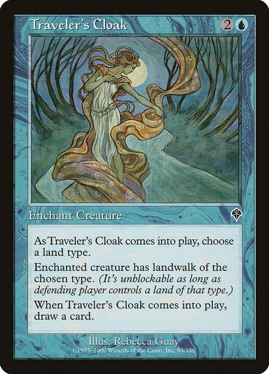 Image for Traveler's Cloak (83) (Invasion) - Magic: The Gathering