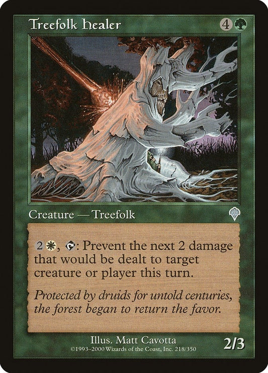 Image for Treefolk Healer (218) (Invasion) - Magic: The Gathering