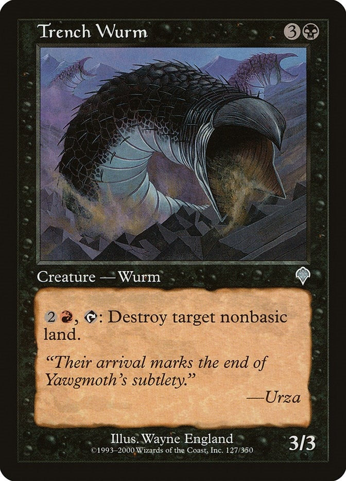 Trench Wurm (127) (Invasion)