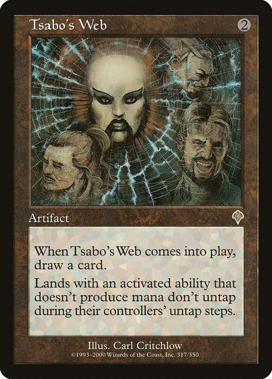 Image for Tsabo's Web (317) (Invasion) - Magic: The Gathering