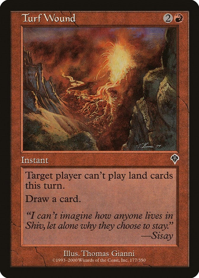 Turf Wound (177) (Invasion)