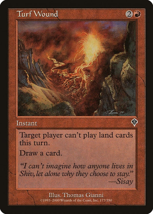 Turf Wound (177) (Invasion)