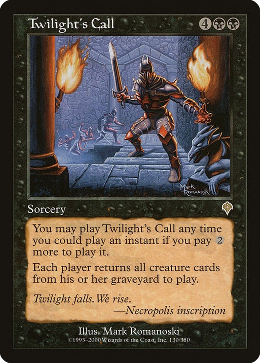Image for Twilight's Call (130) (Invasion) - Magic: The Gathering
