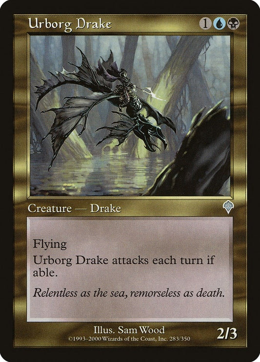 Image for Urborg Drake (283) (Invasion) - Magic: The Gathering