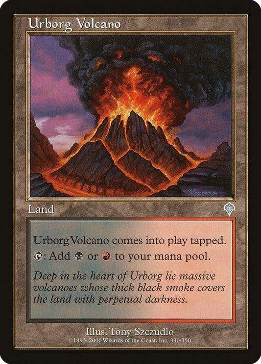 Image for Urborg Volcano (330) (Invasion) - Magic: The Gathering