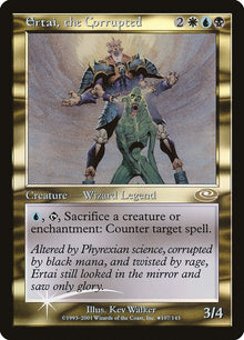 Image for Ertai, the Corrupted (Alt. Art Foil) (107) (Planeshift) - Magic: The Gathering