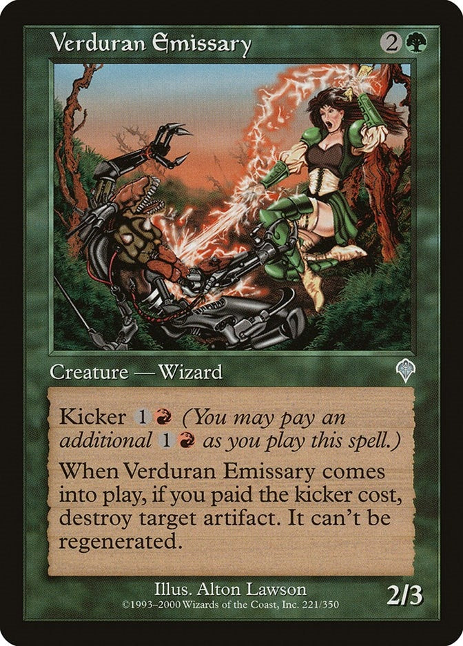 Image for Verduran Emissary (221) (Invasion) - Magic: The Gathering