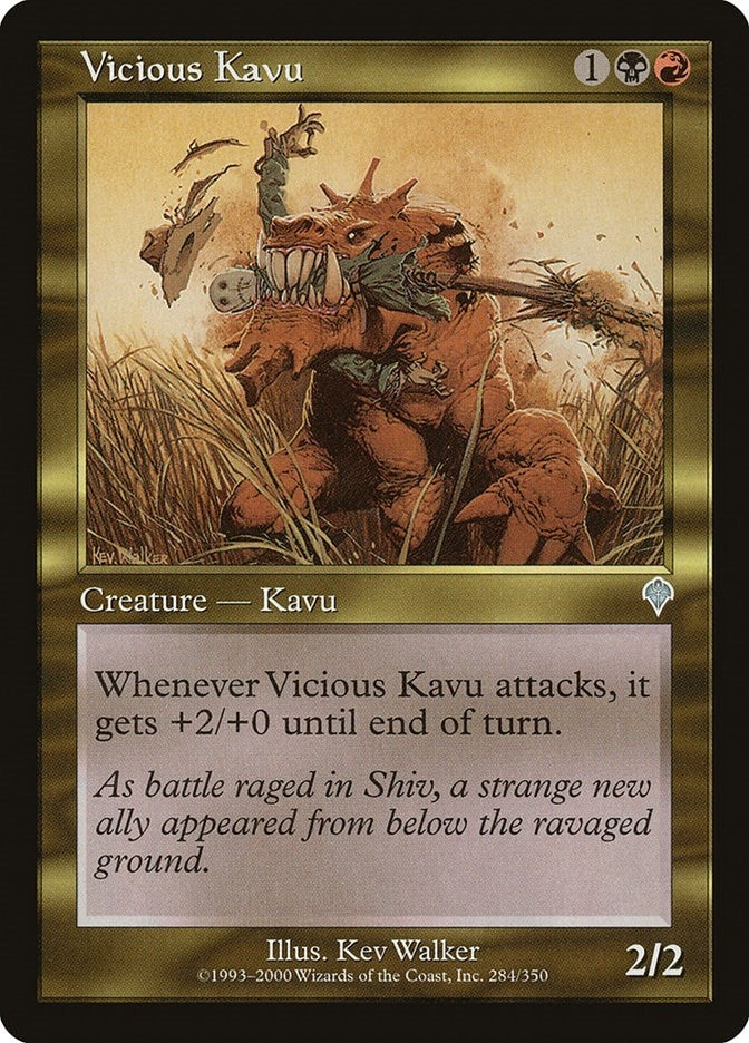 Vicious Kavu (284) (Invasion)
