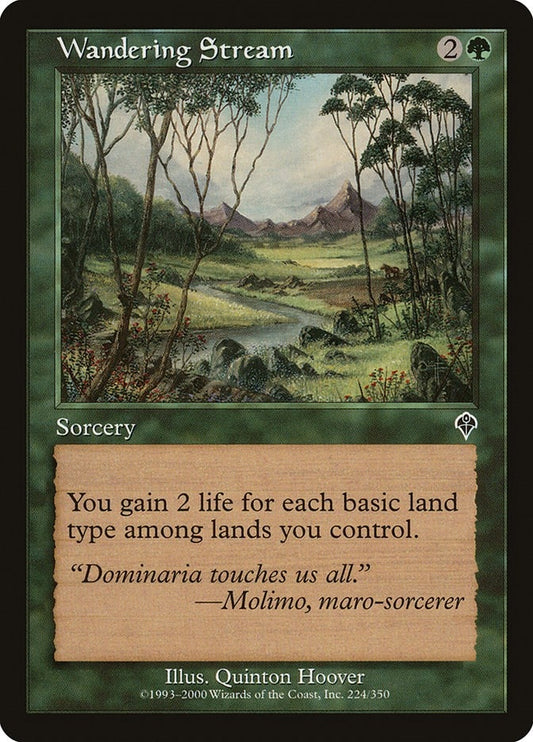 Image for Wandering Stream (224) (Invasion) - Magic: The Gathering