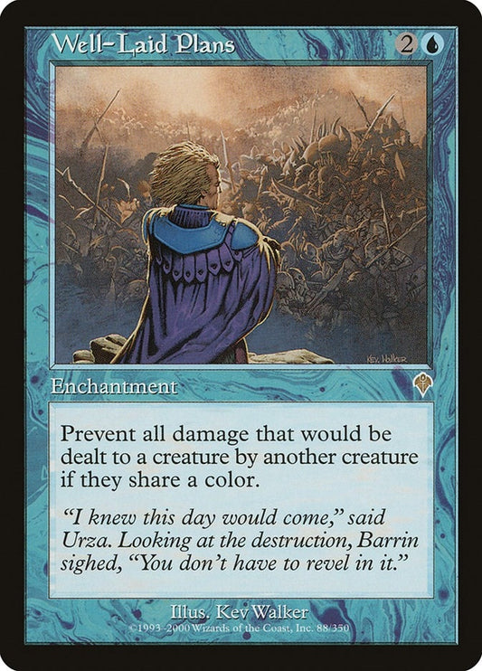 Well-Laid Plans (88) (Invasion)