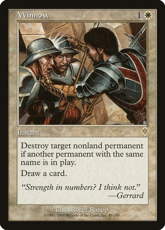 Winnow (45) (Invasion)