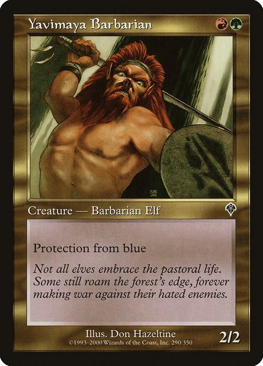 Yavimaya Barbarian (290) (Invasion)