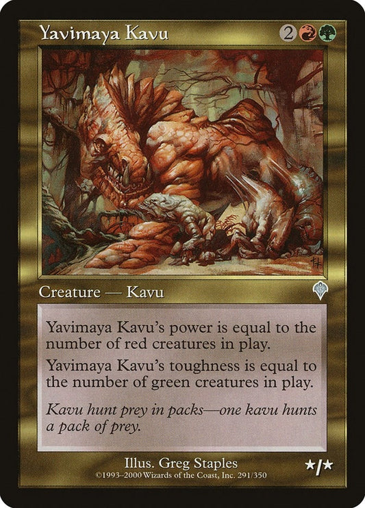 Yavimaya Kavu (291) (Invasion)