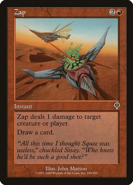 Image for Zap (180) (Invasion) - Magic: The Gathering