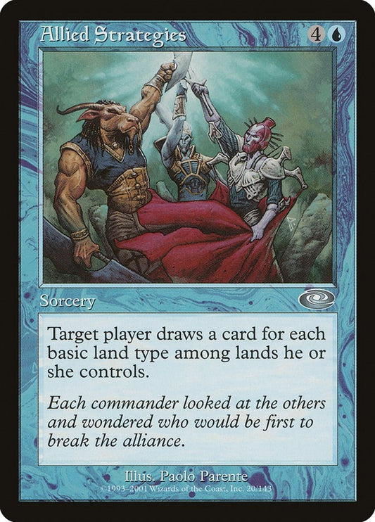 Image for Allied Strategies (20) (Planeshift) - Magic: The Gathering