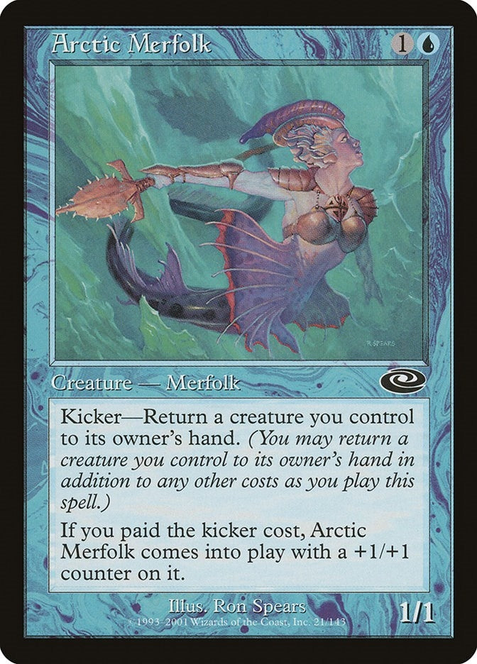 Image for Arctic Merfolk (21) (Planeshift) - Magic: The Gathering
