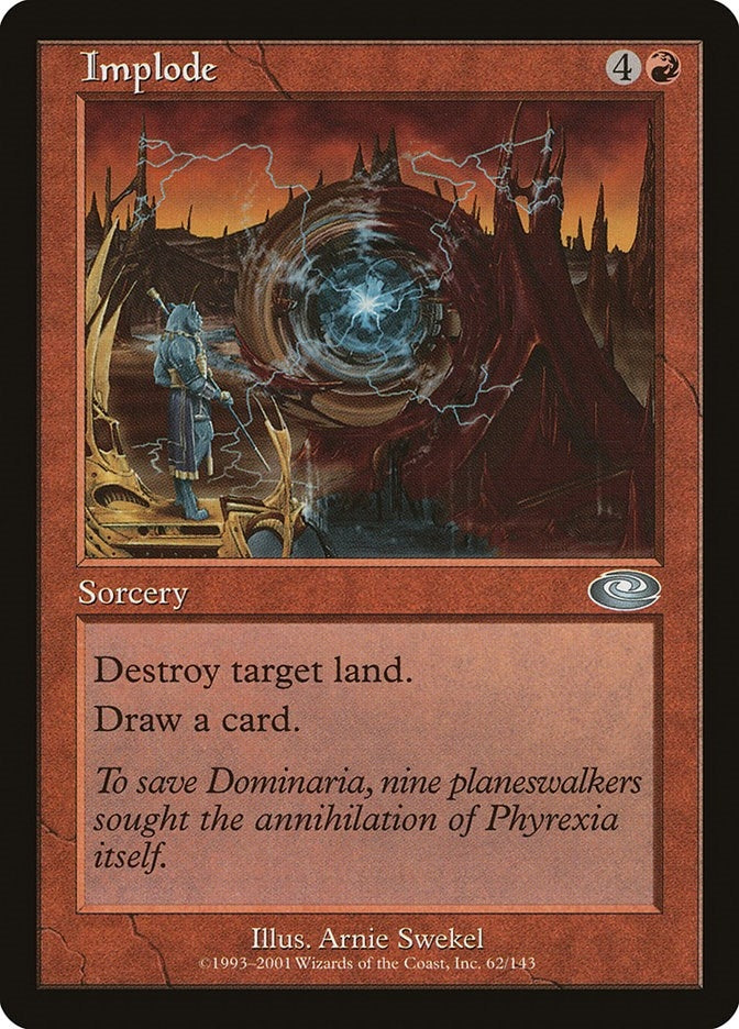 Image for Implode (62) (Planeshift) - Magic: The Gathering
