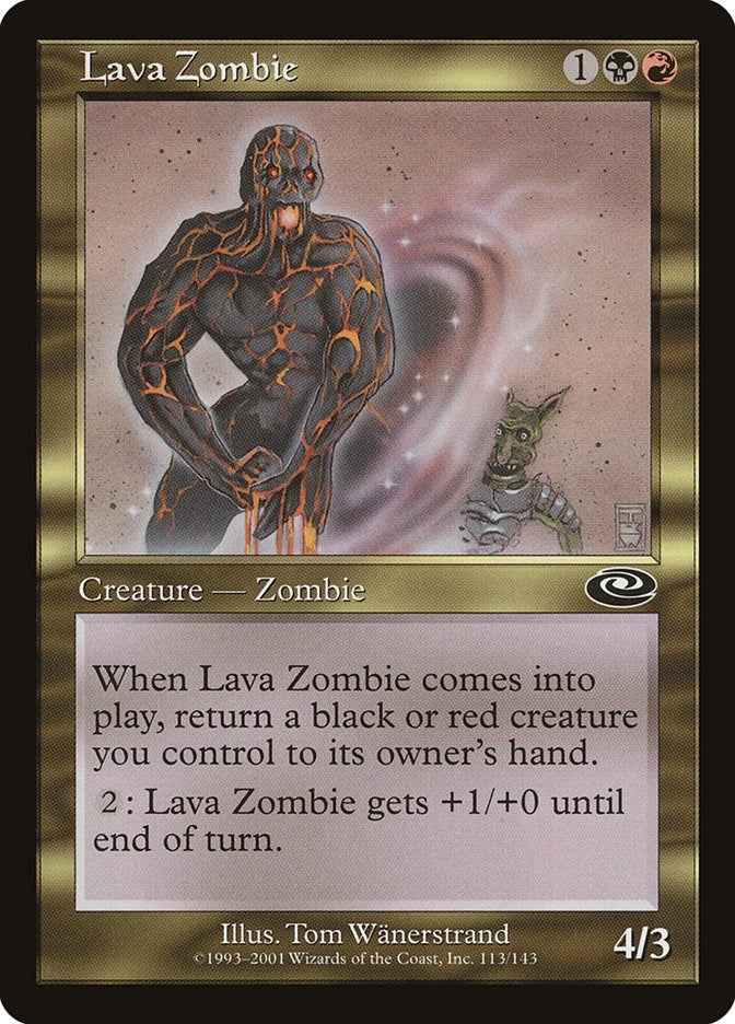 Image for Lava Zombie (113) (Planeshift) - Magic: The Gathering
