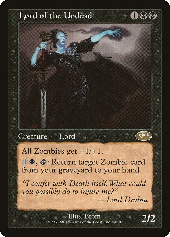 Image for Lord of the Undead (44) (Planeshift) - Magic: The Gathering