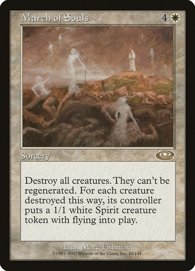 Image for March of Souls (10) (Planeshift) - Magic: The Gathering
