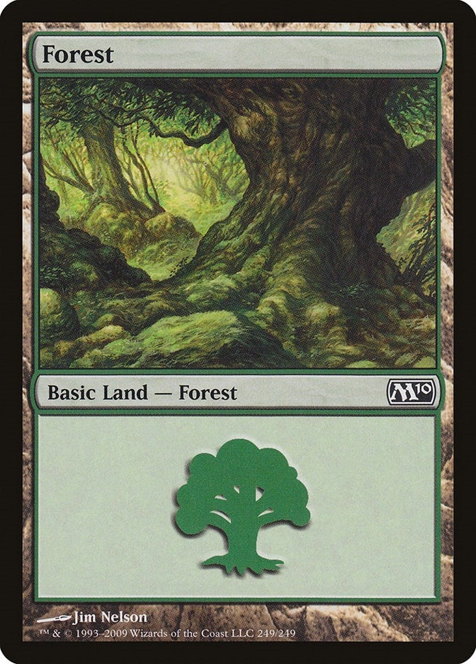 Image for Forest (249) (249) (Magic 2010 (M10)) (M10) - Magic: The Gathering