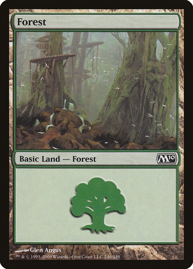 Image for Forest (246) (246) (Magic 2010 (M10)) (M10) - Magic: The Gathering